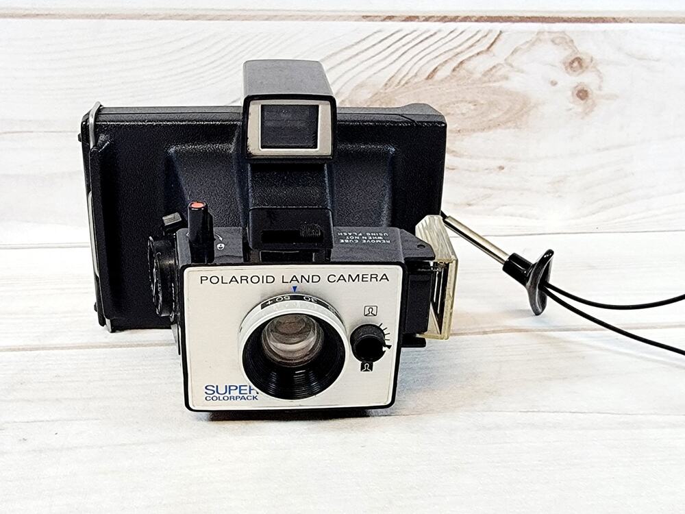 Vintage Polaroid Land Camera Super Color Pack Untested Photography